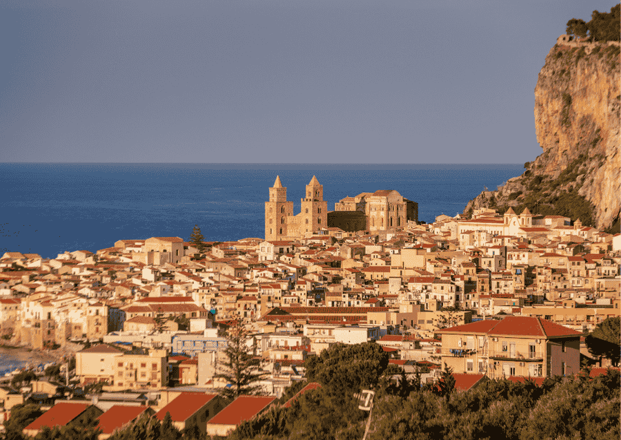 The old houses of Sicily Italy